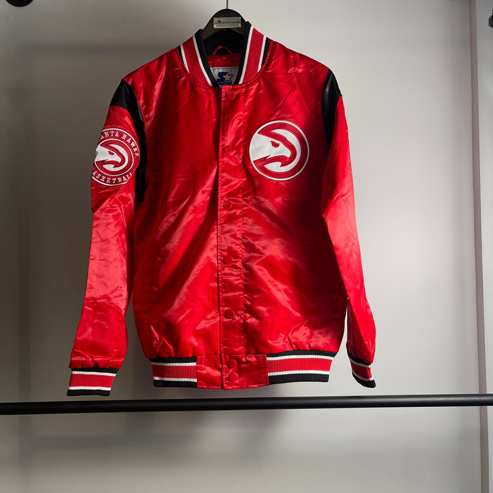 Men's Starter Atlanta Hawks light Jacket Size S